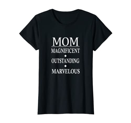 Womens Outstanding Mom | Positive Inspirational Mother's day Gift T-Shirt
