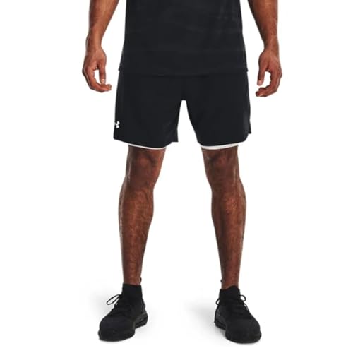 Under Armour Pantaloncini da Uomo UA Vanish Woven 2 in 1, Nero, 1373764-001, XS