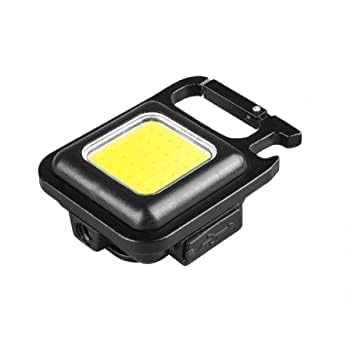 MADRIC COB Small Flashlights 1000 Lumens Mini Keychain Flashlight, Rechargeable cob Keychain Work Light with Folding Bracket Bottle Opener for Fishing Walking Camping (2 Pack) (B0BVJBSFSG) Amazon Price History, Amazon Price Tracker