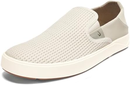 OLUKAI Lae'ahi Men's Slip On Shoes, Versatile & Casual Everyday Sneaker, Lightweight & Breathable Mesh, All-Day Wear & Comfort