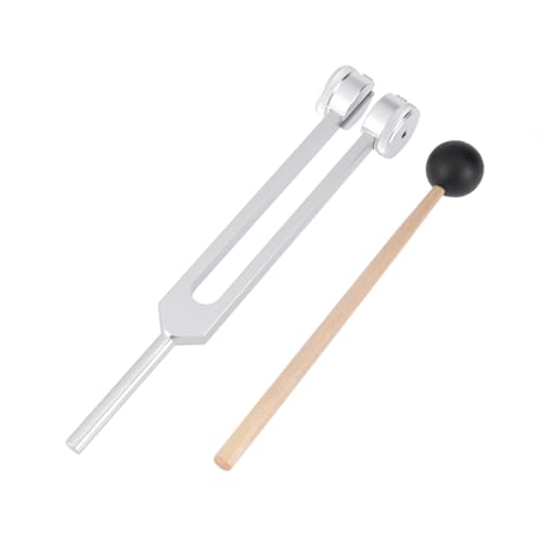 Martillo de reflejo con diapasón de aluminio 128 Hz miniatura 1