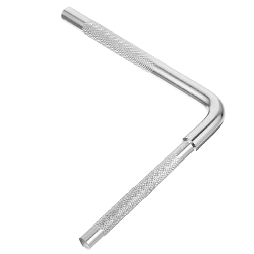 Toyvian 1set Soporte para Cowbell con Abrazadera de Extensión para Percusión miniatura 1