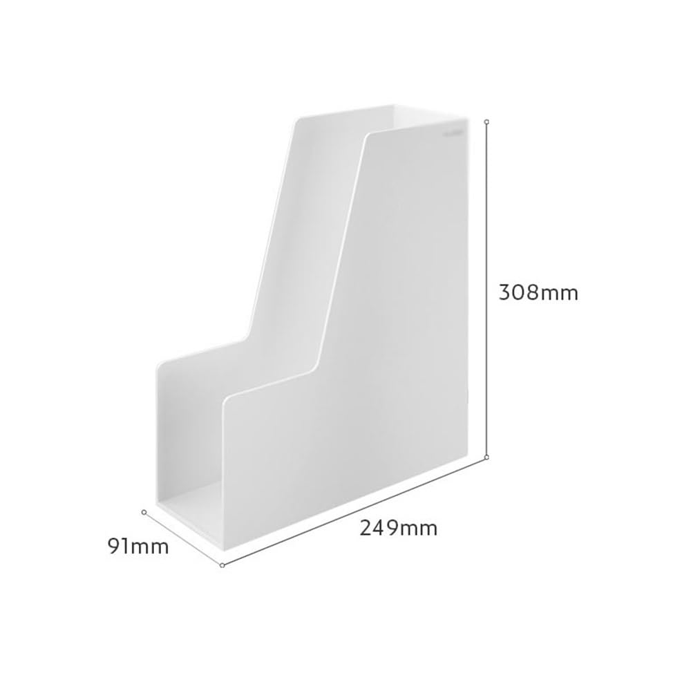 Portadocumenti Portariviste da scrivania, portaoggetti verticale for documenti e forniture for ufficio domestico Scrivania(Green)