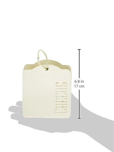 Graphic 45 Cheers/Party/Feiern Tags, Papier, elfenbeinfarben