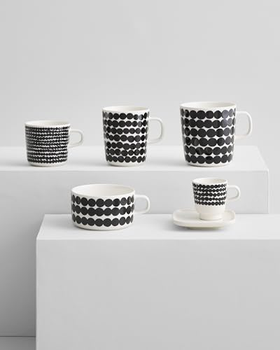 MARIMEKKO Oiva Räsymatto Taza de Piedra Negra 250 ml miniatura 2
