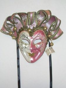 Joker New Lillo Venetian Mask Made In Italy