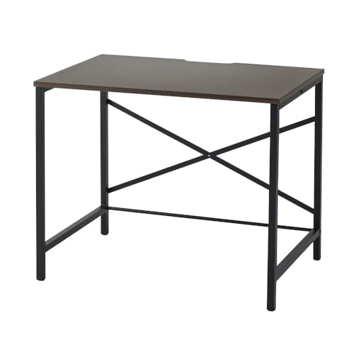 Amazon | カインズ(CAINZ) ワークデスク ブラウン M 幅90cm×奥行き60cm