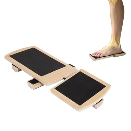 Tabla De Equilibrio De Una Pierna, Tabla De Equilibrio De Tobillo, Entrenador De Tobillo y Pie De Madera, Para Corregir La Postura, Para Esguinces De Tobillo, Fascitis Plantar