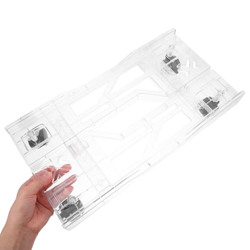 Soporte para CPU bajo el escritorio con ruedas móviles ajustable para torre de computadora, ideal para oficina en casa miniatura 5