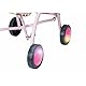 BABY born Happy Birthday Deluxe Buggy, zusammenklappbarer Puppenwagen mit blinkenden Rädern, 829950 Zapf Creation