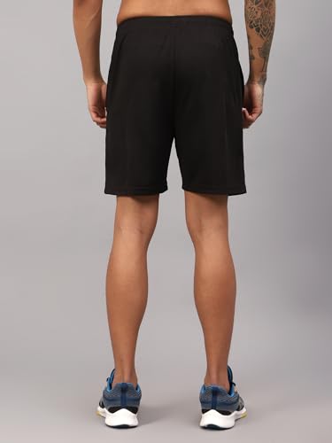 Image of Vector X OMS-158 Mens Solid Pattern Regular Dry Fit Athletic, Running, Gym, Outdoor, Workout Training Light Weight Sports Active Shorts