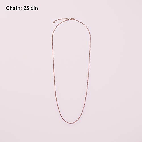 Pandora Jewelry Curb Chain Sterling Silver Necklace, 23.6" #TOP5