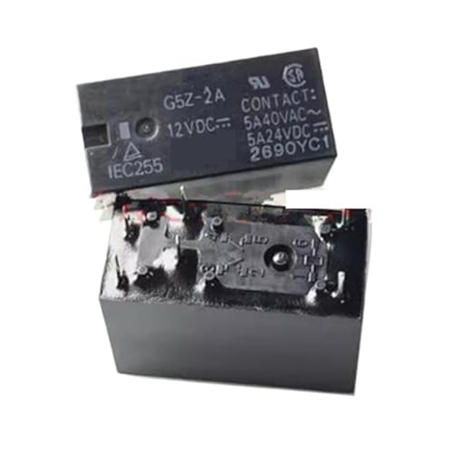 Relé G5Z-2A 12V 5A interruptor de 6 pines G5Z2A 12CDV para PCB 2