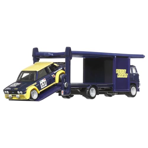 Fiat 131 Abarth Lorry - Hot Wheels Premium 1:64 miniatura 4