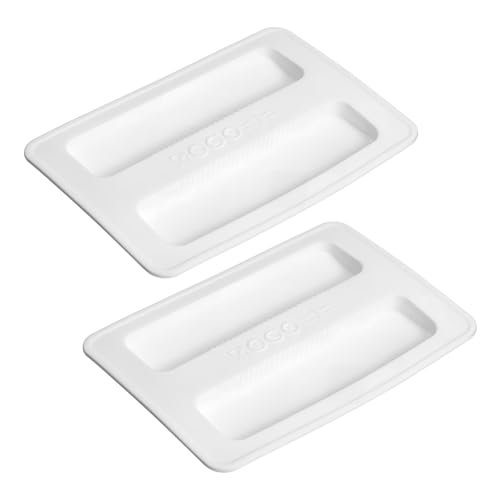 OKUMEYR Protective Toaster Covers 2 Pack Silicone Material Toaster Oven Lid Breakfast Gadget Accessory