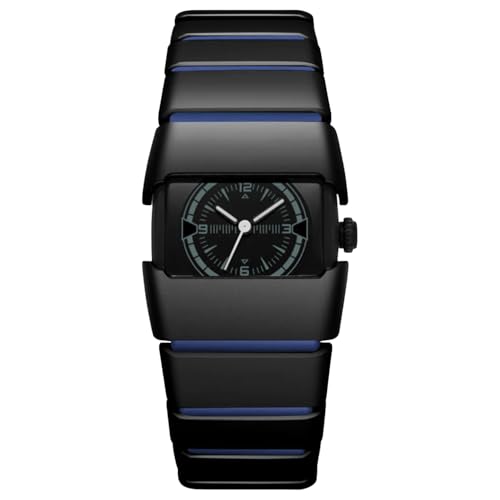 Image of PAPIO Stylish Rectangle Dial Analogue Watch | Premium Plastic Strap | Fashion Unisex Wrist Watch for Men, Boys, Women