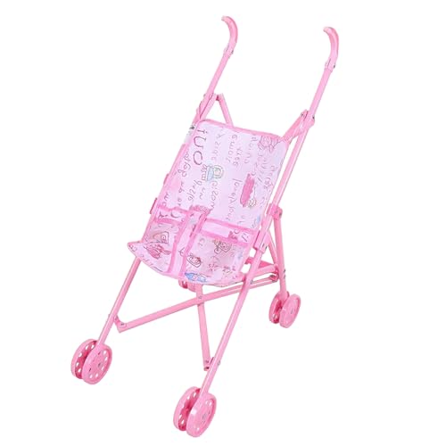 Cochecito de Juguete - Juguetes Plegables de Juego de Imitación Infantil,Carrito de Paseo para Juego Simbólico | para Niños en Edad Preescolar Guardería Escuela Hogar Parque Jardín Regalos