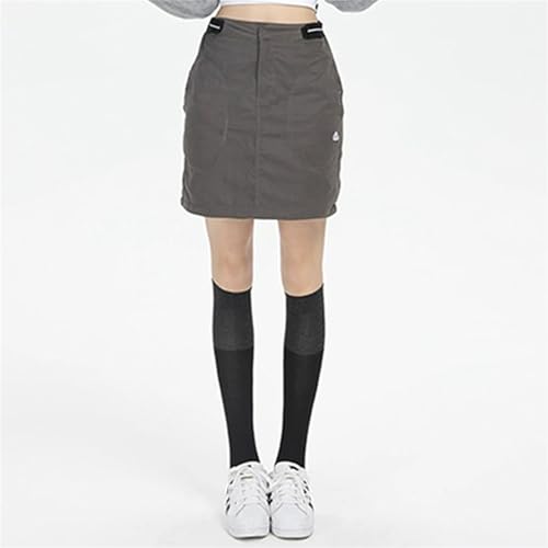 Cromoncent Women's Convertible Cargo Skirt Sun Protection Draw Cord Hem4