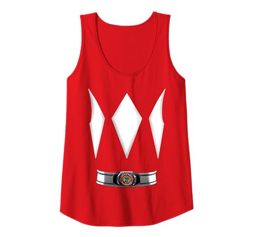 Power Rangers Halloween Red Ranger Costume Tank Top