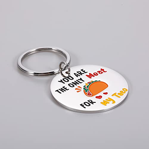 Perleddom 138 ROUND TACO Anniversary Birthday Gifts For Boyfriend Husband Him Valentines Gifts thumb #2
