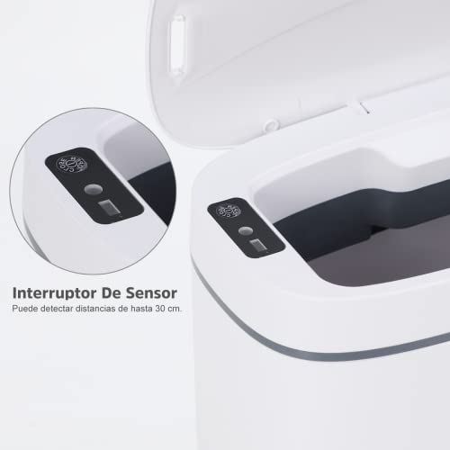 Mejores comprativas On-line Bote basura automático baño disponible en línea. 51 Imagen adicional