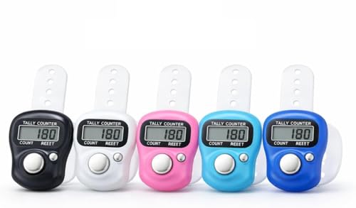 Compteur de doigt pour prière, golf et sport avec grand écran LCD portable