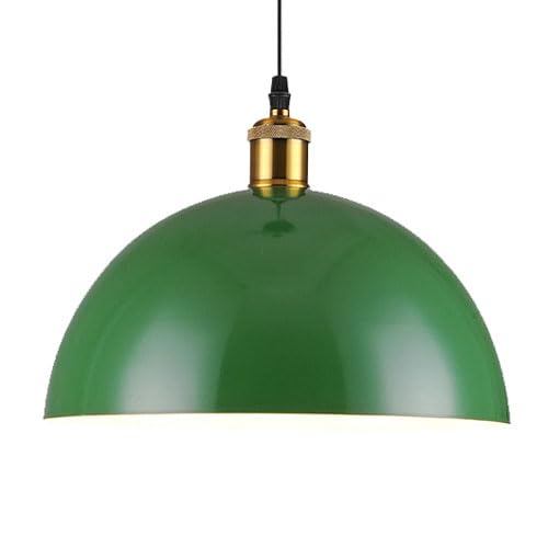 SYAXVOM Lámpara de araña de Estilo Industrial Americano con diseño semicircular de Hierro Forjado para decoración de Cocina, balcón y Sala de Estar. Lámpara Colgante empotrada E27. Fuente: