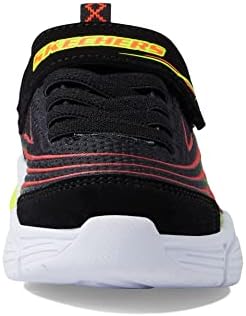 Skechers Boy's Vector-Matrix-Voltonik Sneaker, Black/Multi, 1 Little Kid | Image 5