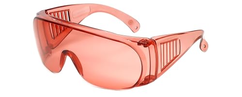 Calabria 1003 FL41 Pink Fitover Safety Glasses Wear Over