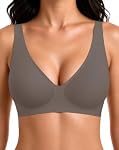 KOSMEEU – BH Damen Ohne Bügel Push Up BH Nahtloses Bustier Damen BH Se