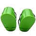 Kelawoly 1 Pair Outdoor Plastic Jumping Stilts Shoes Balance Training for Children Walker Toy (Green)