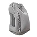 partenaire de voyage Voyage gonflable Sac de couchage Portable Coussin Coussin Coussin for hommes Femmes Train de Vol en plein air Dormir facile pour voiture, avion (Color : Grey)