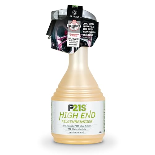 DR. WACK - P21S HIGH END Felgenreiniger 750 ml - Felgen Spray mit Gel-Formel & Wirkindikator - Schnelle & schonende Reinigung -...