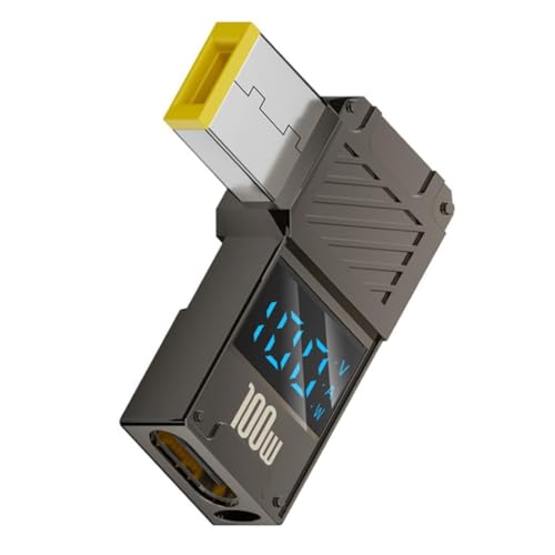 Image of ETZIN USB Type C Female to DC Plug Adapter, 90 Degree USB C Female to DC Male PD Charging Adapter (fangkov) EPL-1263CC