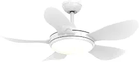 Ventilador de Teto Arno Ultimate 5 Bivolt Branco VX25, 58W, LED 1500–1600lm 3 Temperaturas, Controle Remoto, 6 Velocidades, 3 Modos e Timer