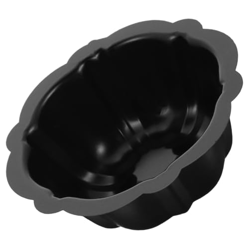 SHINEOFI Stampo per Torta Mini in Acciaio al Carbonio Antiaderente 4 Pollici a Forma di Zucca Tortiera Scanalata per Dolci Monoporzione per Cupcake Budini e Feste
