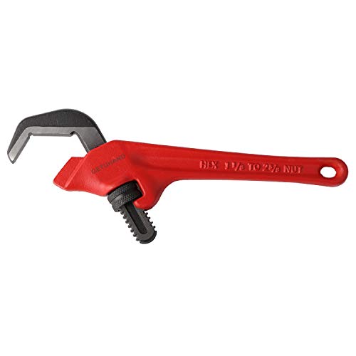 Image of 9-1 /2-inch Hex Offset Wrench, Model E-110 Hex Pipe Wrench,1-1 /8 inch - 2 5 /8 inch Capacity