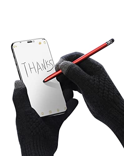 Cfdxk Stylus Pens For Touch Screens，2 In 1 Capacitive Stylus For Ipad Iphone Tablets Samsung Galaxy With 24 Extra Replaceable Tips (Pink, Rosegold, Red, Purple) #TOP5