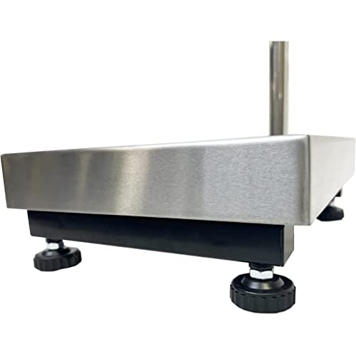 Báscula de banco SellEton SL-916 20x16 acero inoxidable miniatura 3