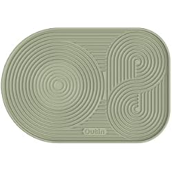 OutIn Silicone Coffee Mat, Foldable & Waterproof | Drip Tray Mat for Espresso Machines and Portable Coffee Makers, 9.8