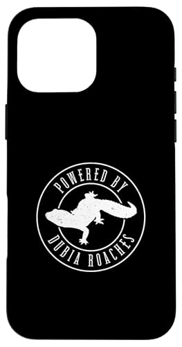 Powered By Dubia Roaches �t�@�j�[�q���E������ ঒��ފw�� �X�}�z�P�[�X iPhone 16 Pro Max �p