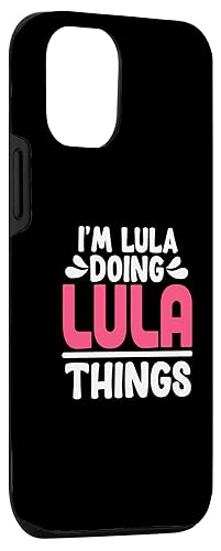 Image of Personalized First Name I'm Lula Doing Lula Things Case for iPhone 12 /12 Pro