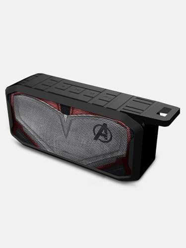 Image of Macmerise Avengers Endgame Suit 6W Wireless Bluetooth Portable Speaker with USB Support, SD Card, AUX, Upto 3hrs Playtime*, IPX7 Water & Dust Proof, TWS Function, Powerful Bass, FM & Call Function