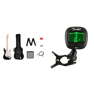 The Squier Sonic Stratocaster Pack is ready to launch any musical adventure into warp speed, offering new players a convenient collection of guitar essentials in one box. An icon of music history and a great choice for beginners, the Stratocaster is ...