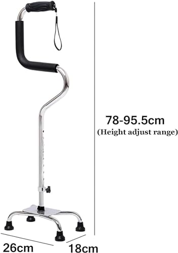 Mobility Standing Aid Rail, Portable Stand Assist Walking Cane, Bars to Help Get Up,for Seniors Balance Mobility Daily Living Aids, for Adults, Women, Men - Image 3