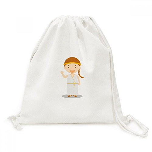 Sac de voyage Grèce Cartoon idéal pour vos journées de plage