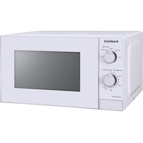 Microondas Corberó CMICM4020W de 20L con 5 Niveles de Potencia Cover