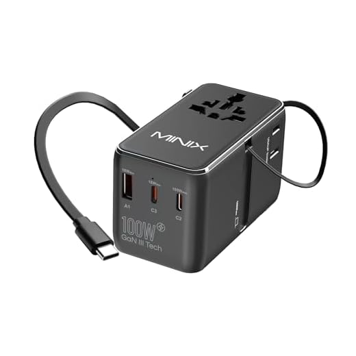 MINIX 100W Universal Travel Adapter