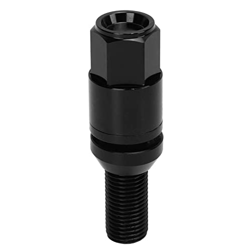 Pernos de rueda M14x1.5: juego de 20 tuercas de asiento cónico negras para coche universal 2