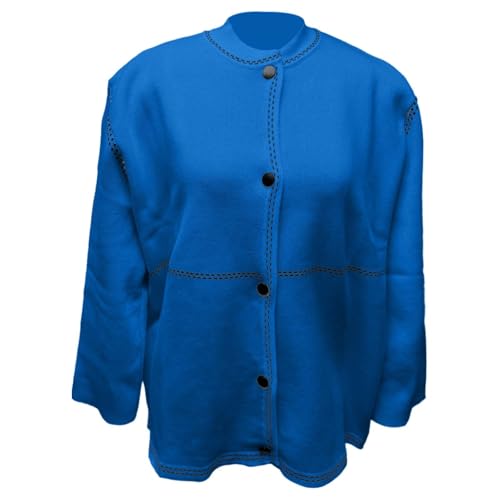 Pull rayé à manches longues vêtement d'extérieur tricoté coupe ample mode automne-hiver - 3